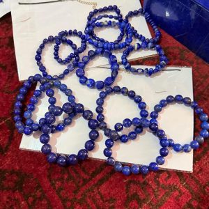 Brown collar multicolour bead necklace and bracelet set